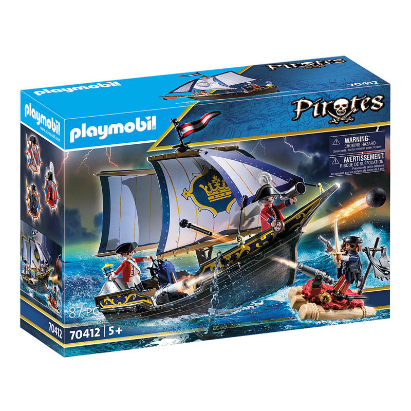 Playmobil Pirates: Zeilschip von de soldaten