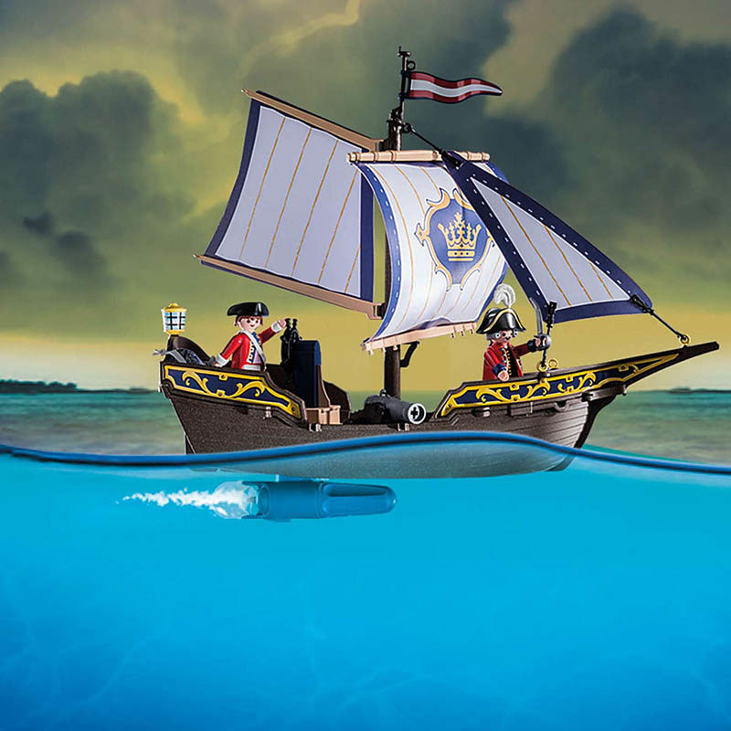 Playmobil Pirates: Zeilschip von de soldaten - Afbeelding 5