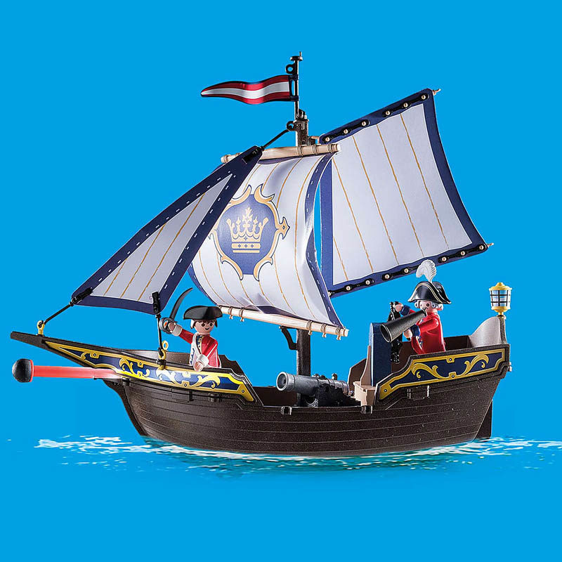 Playmobil Pirates: Zeilschip von de soldaten - Afbeelding 3