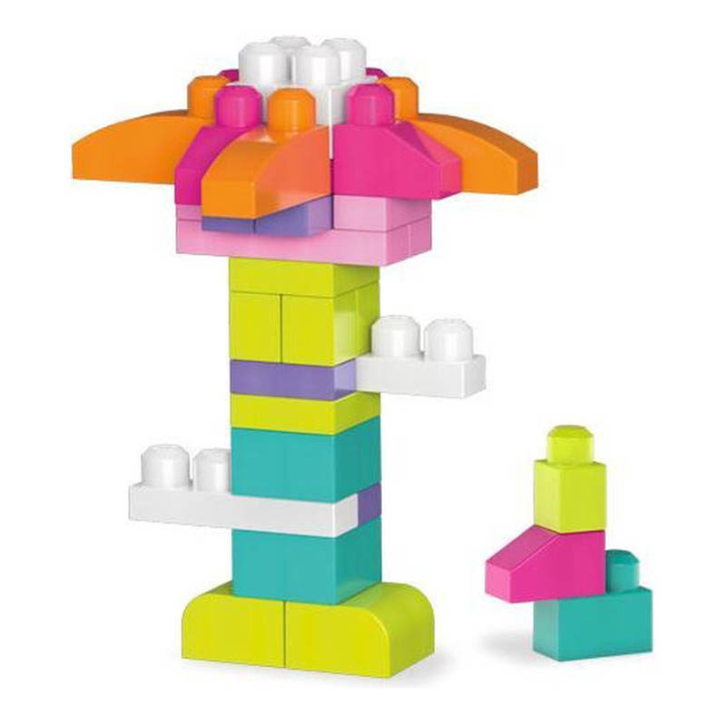 Mega Bloks Big Bag roze - Afbeelding 8