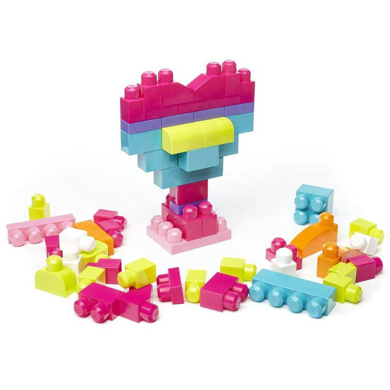 Mega Bloks Big Bag roze - Afbeelding 7