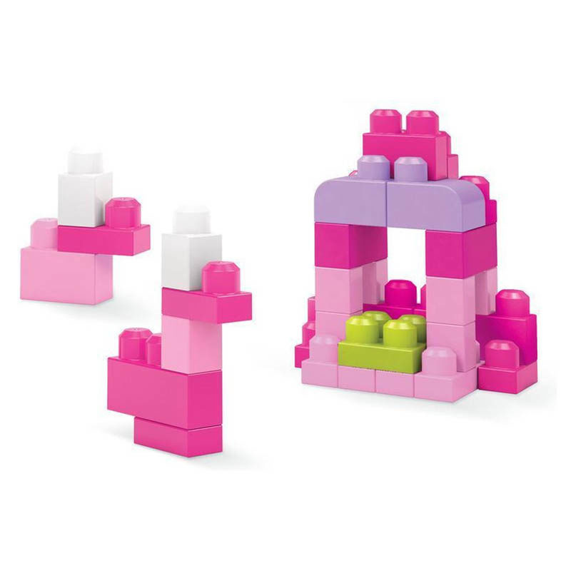Mega Bloks Big Bag roze - Afbeelding 3