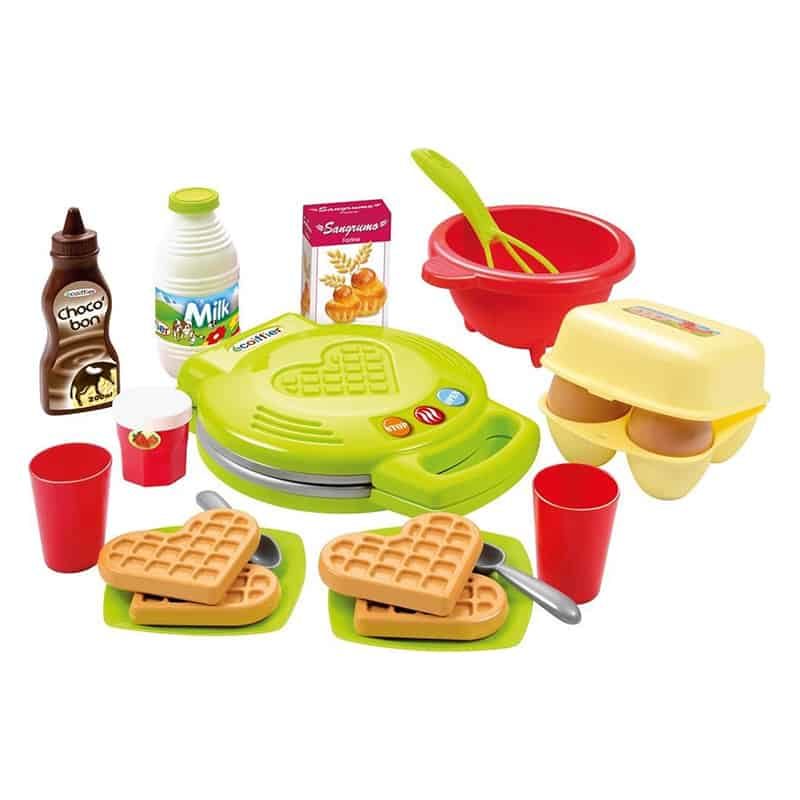 100% Chef Wafelijzer-set (22-delig) - Afbeelding 2