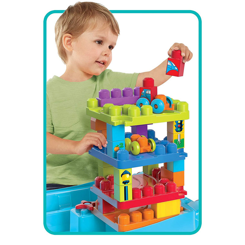 Mysterieus ik ben verdwaald isolatie Mega Bloks Bouw & Leer tafel - Happyland