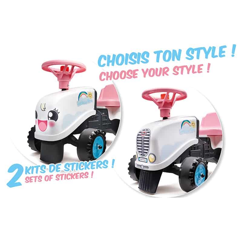 Falk Ride-on "Rainbow Farm" wit - Afbeelding 3