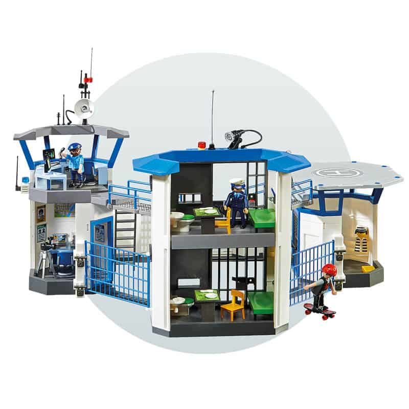 Playmobil City Action: Politiebureau met gevangenis - Happyland