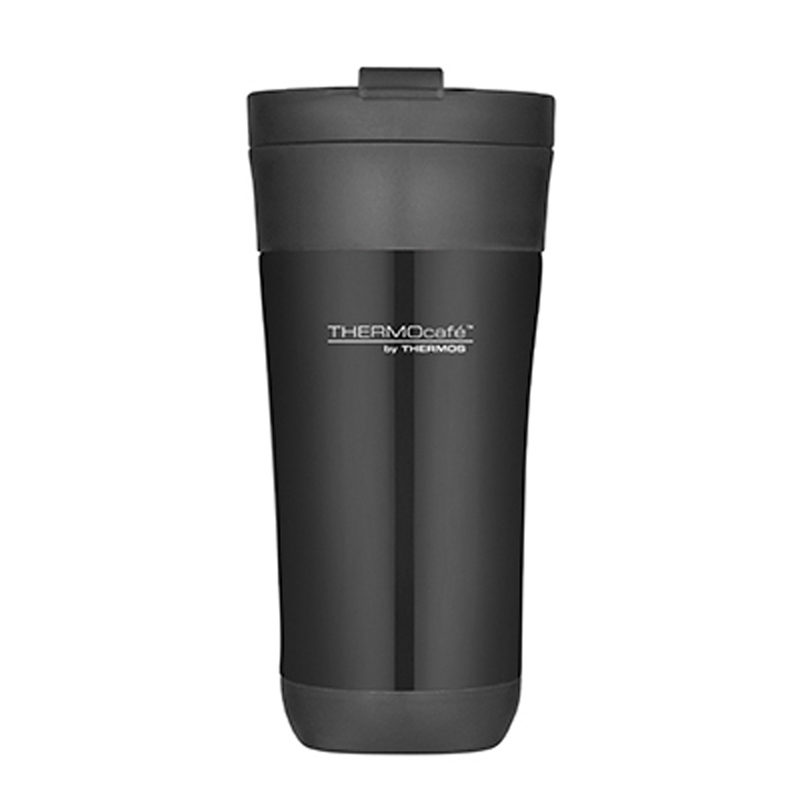 Thermos flip lid tumbler mug (425ml) zwart
