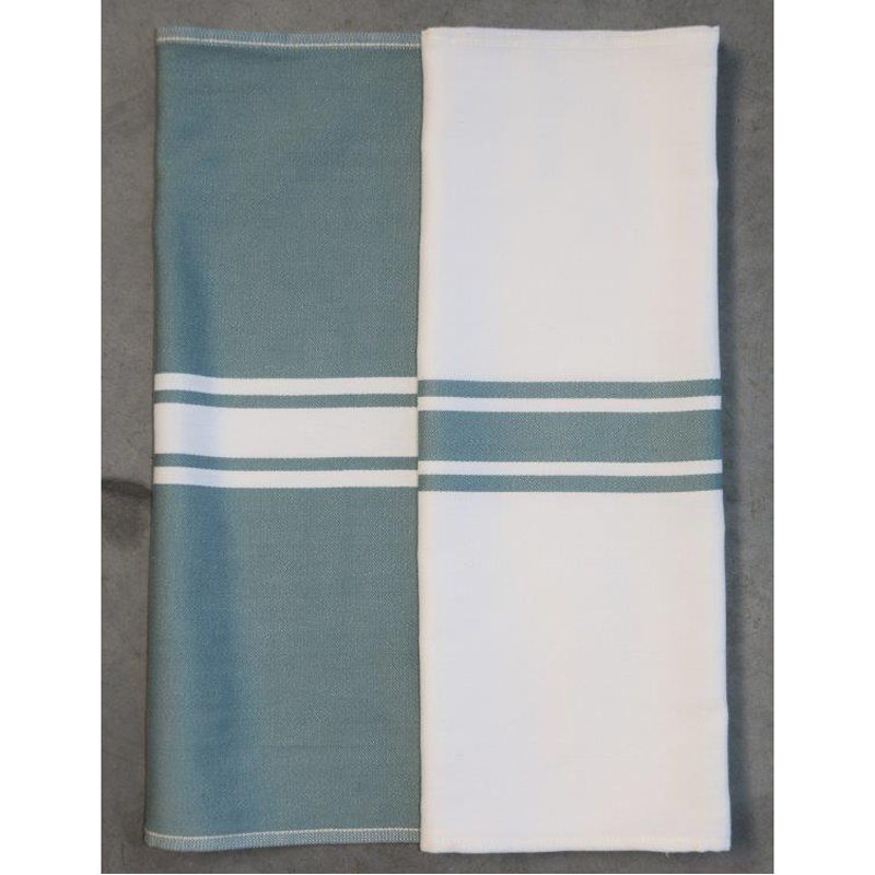 Keukenhanddoek Payton 6 stuks (50x70cm) groen mineral - Afbeelding 3