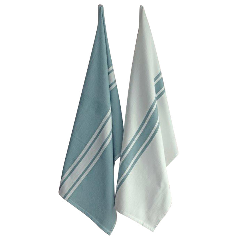 Keukenhanddoek Payton 6 stuks (50x70cm) groen mineral