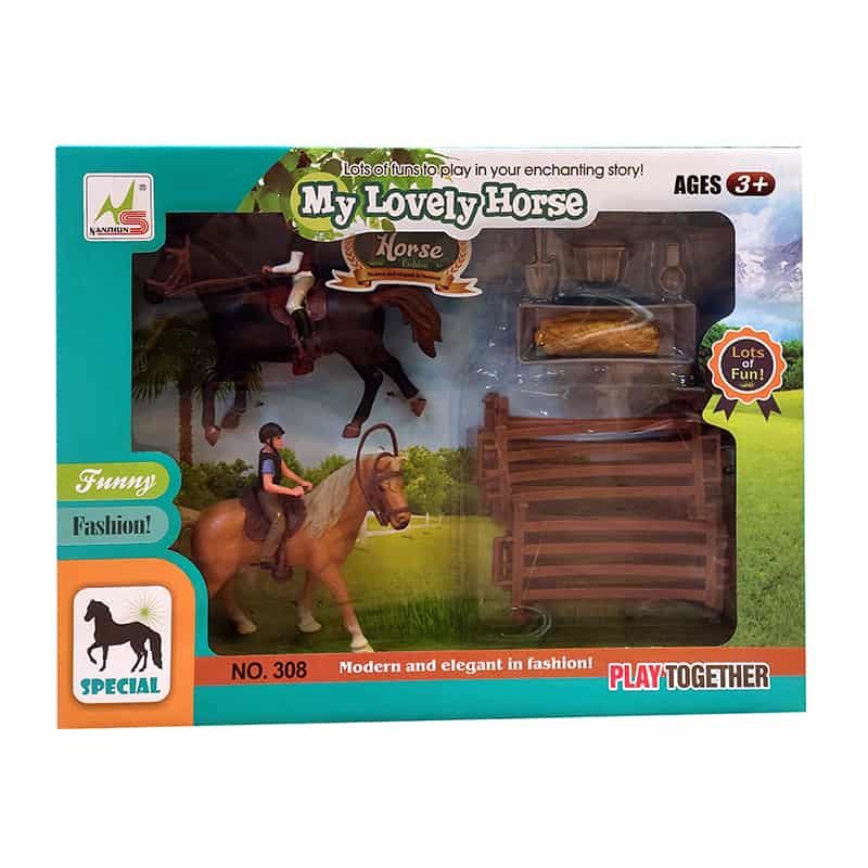 Speelset Paarden