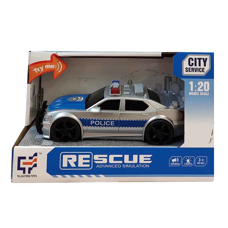 Politiewagen (1:20) met licht en geluid