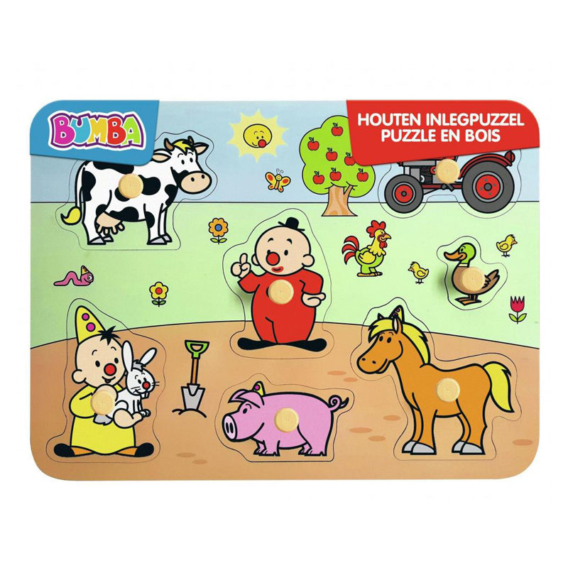 Bumba houten puzzel boerderij
