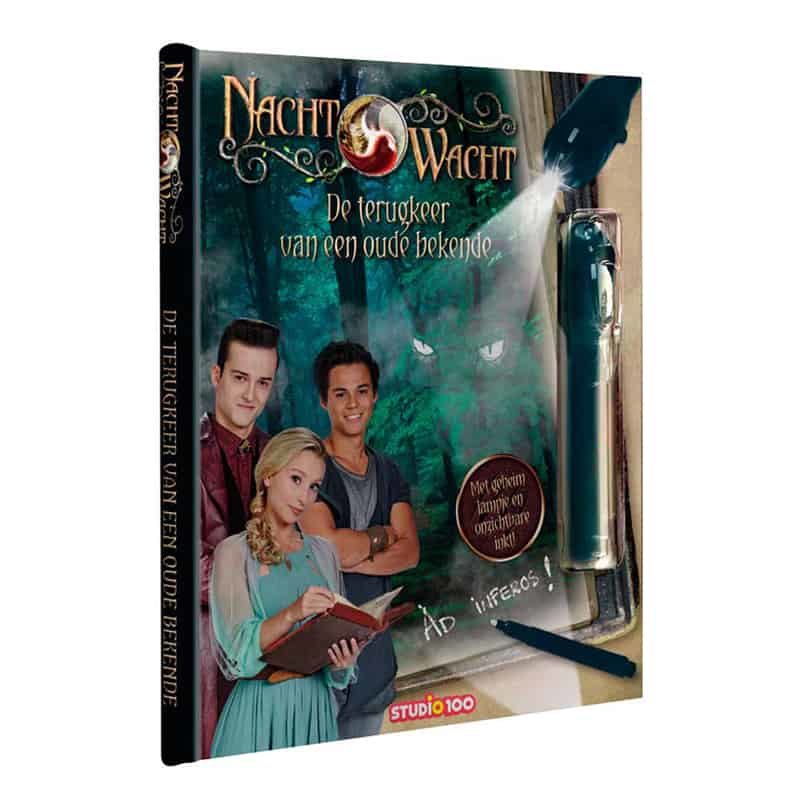 Nachtwacht zoekboek met IR lampje