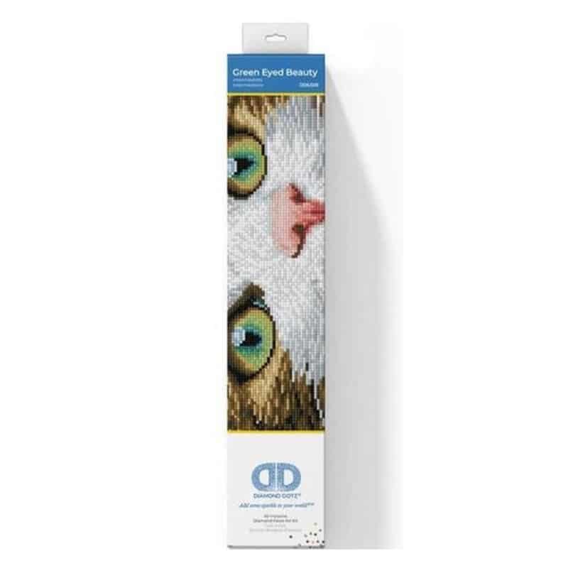 Diamond Dotz Green Eyed Beauty (43x35cm) - Afbeelding 2