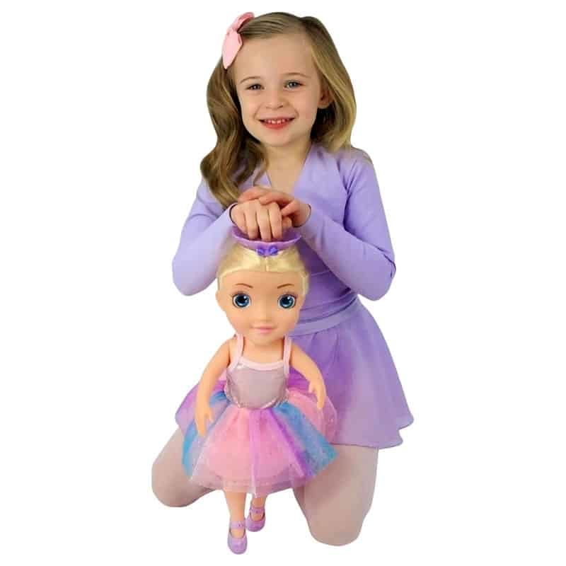 Ballerina Dreamer pop (45cm) met functies - Afbeelding 3