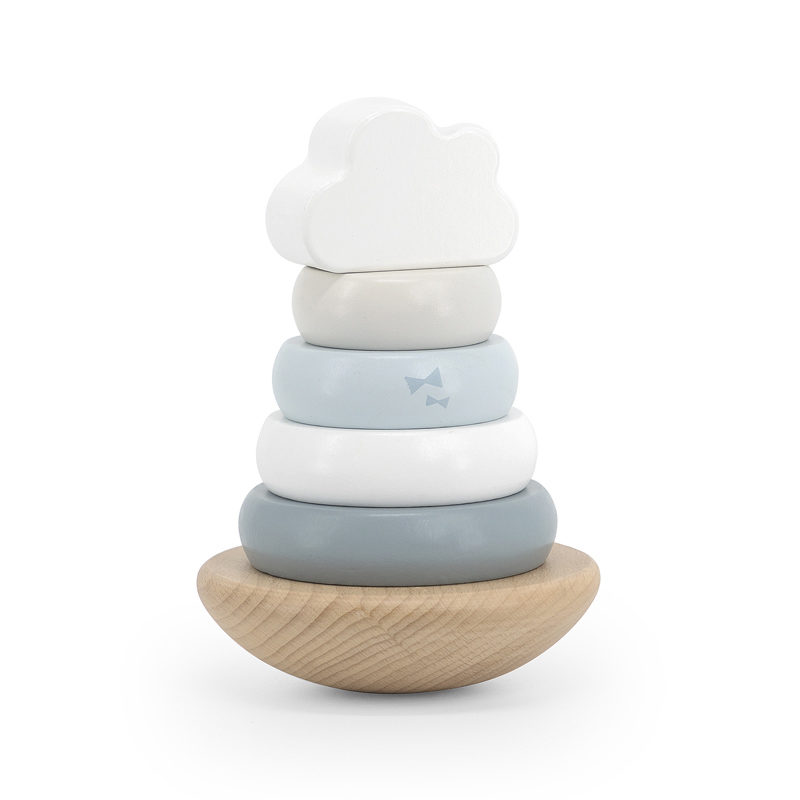 Stapelringen Balance blauw
