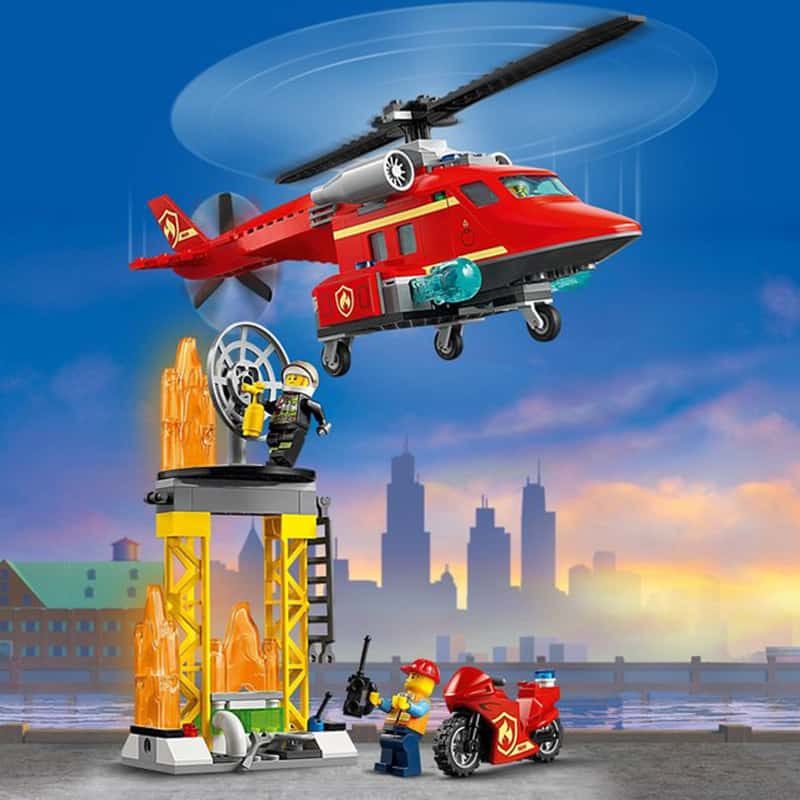 Lego City Reddingshelikopter - Afbeelding 4