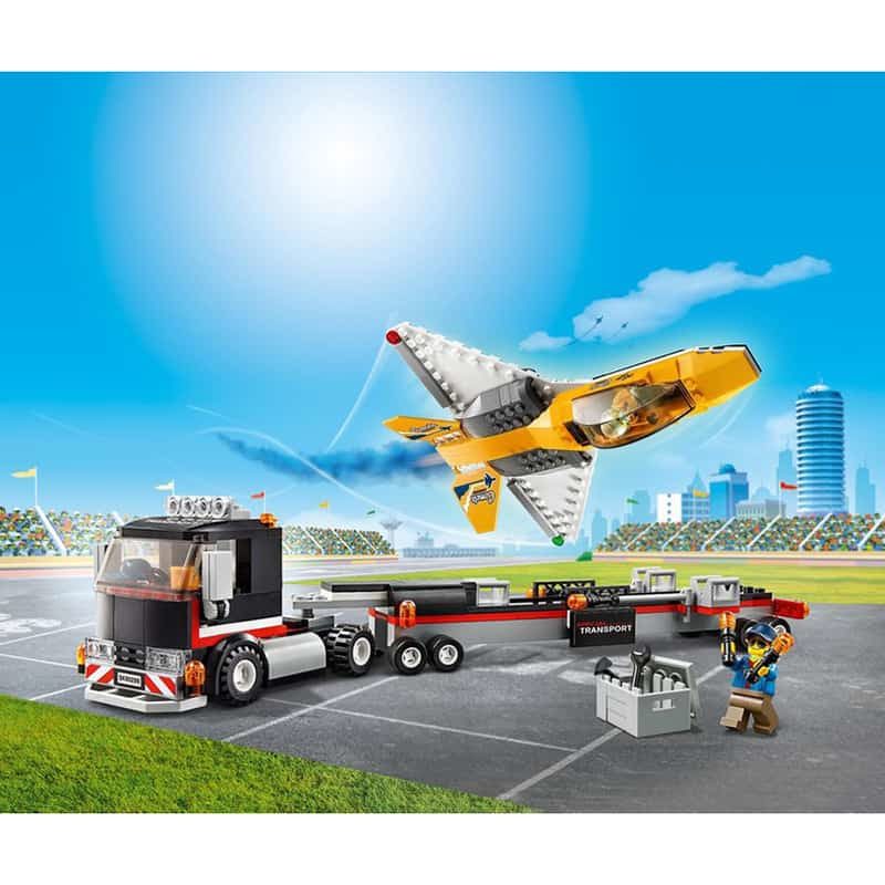 Lego City Vliegshow Jettransport - Afbeelding 3