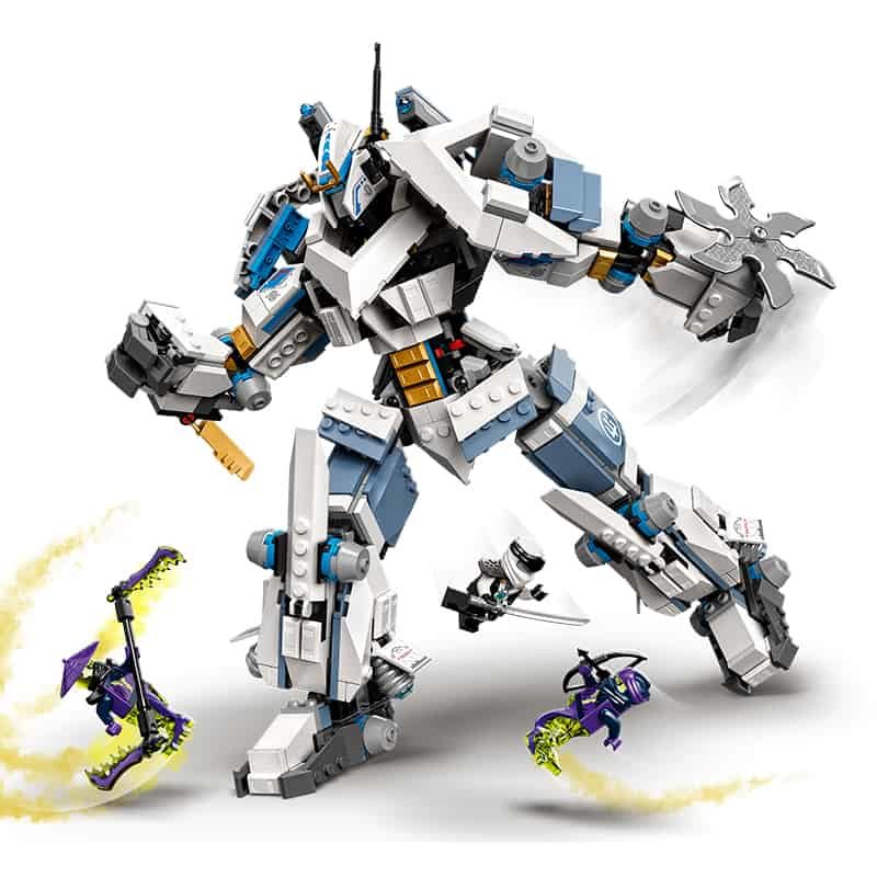 Lego Ninjago Zane's Titanium Mecha Duel - Afbeelding 2