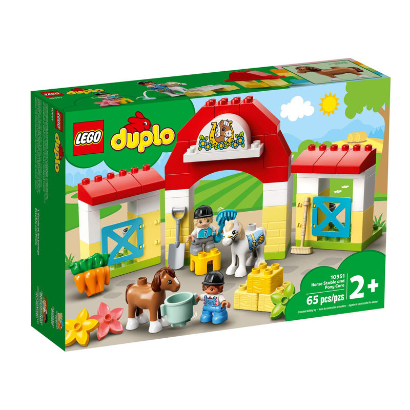 Lego Duplo Paardenstal / Pony's verzorgen