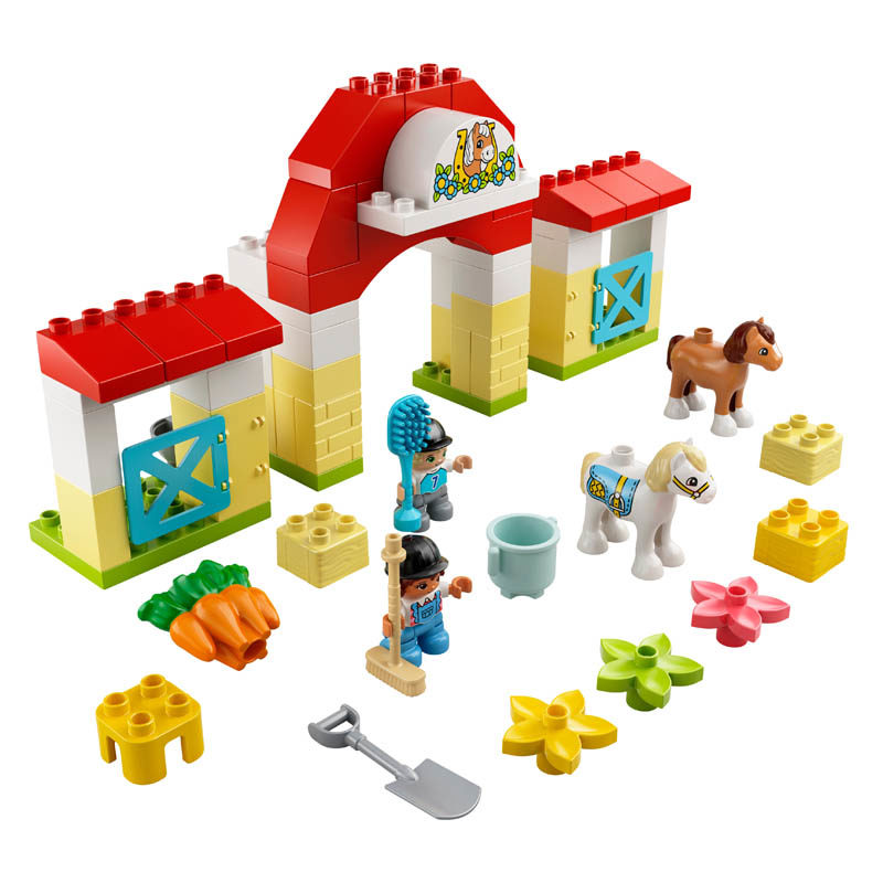 Lego Duplo Paardenstal / Pony's verzorgen - Afbeelding 3
