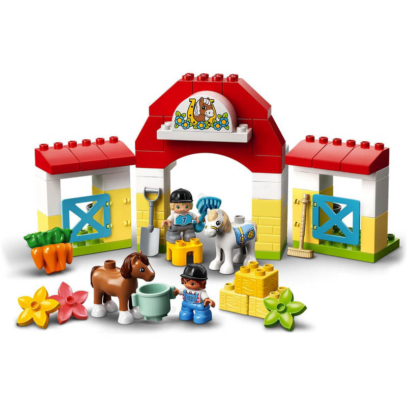 Lego Duplo Paardenstal / Pony's verzorgen - Afbeelding 2