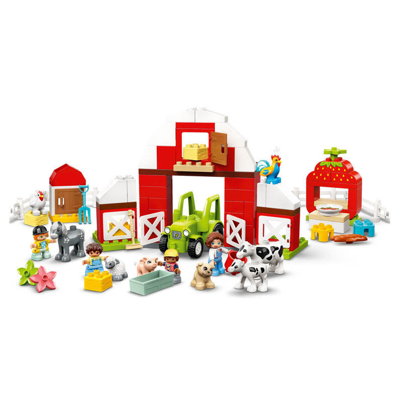 Lego Duplo Schuur, tractor / Dieren verzorgen (10952) - Afbeelding 2