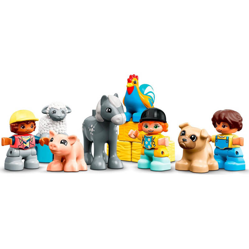 Lego Duplo Schuur, tractor / Dieren verzorgen (10952) - Afbeelding 6