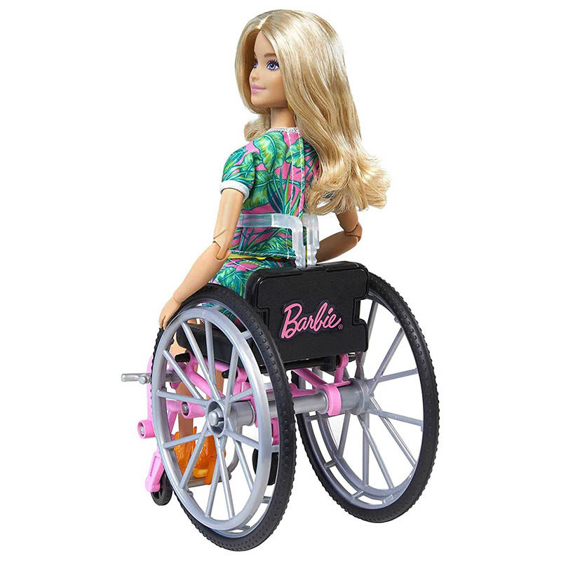 Barbie Fashionista met rolstoel (pop 165) - Afbeelding 3
