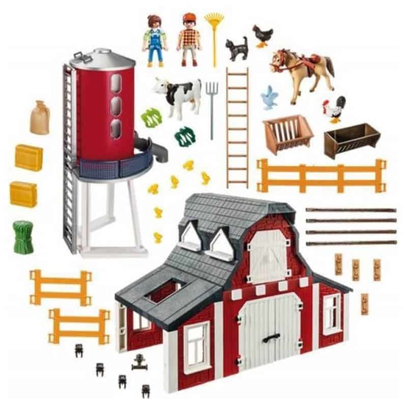 Playmobil Country: Boerderij met silo (9315) - Afbeelding 3