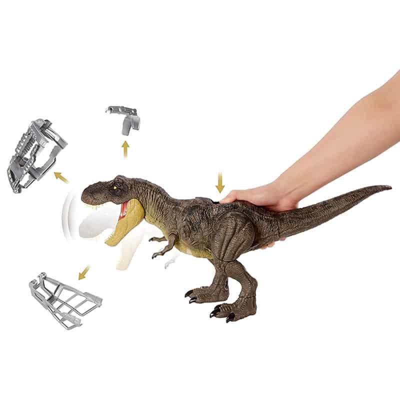 Jurassic World T-Rex Stomp&Attack - Afbeelding 4