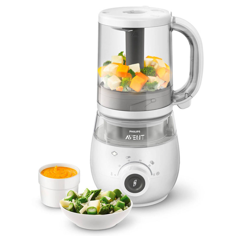 oogsten Wijden wonder Avent Steamer & blender 4 in 1 (grijs) - Happyland