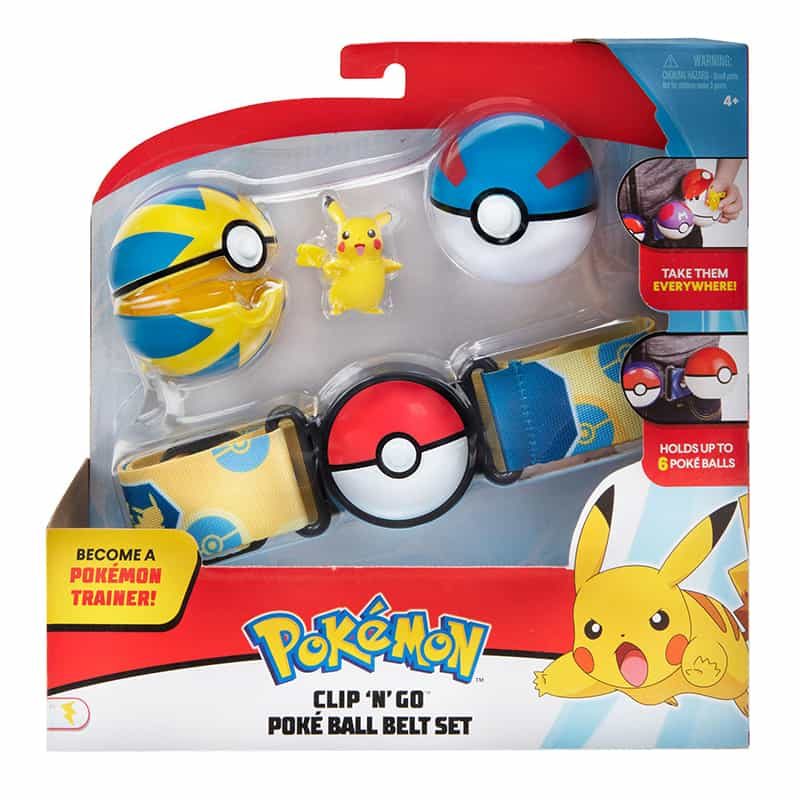 Pokémon Clip'n'Go Poké ball belt set wave 7