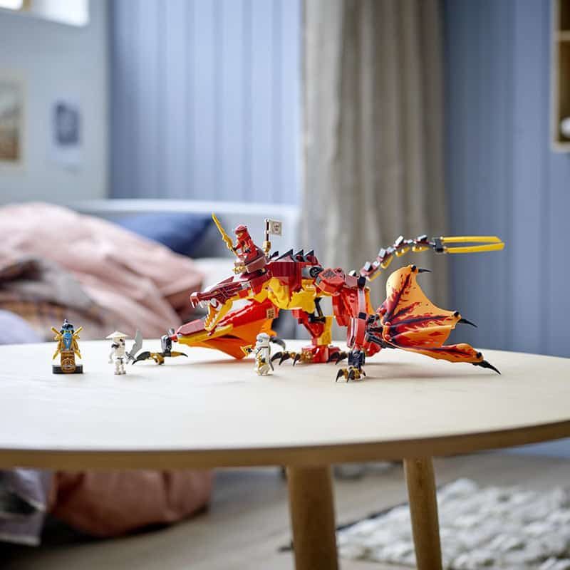 Lego Ninjago Vuurdraak aanval - Afbeelding 3
