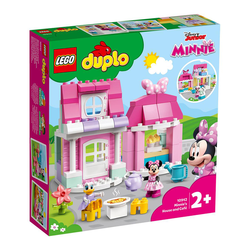 Ham Koningin Wereldbol Lego Duplo Minnie's huis/café - Happyland