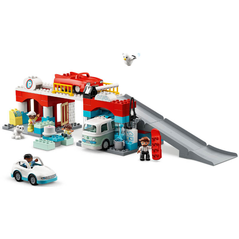 Lego Duplo Parkeergarage / Wasstraat - Afbeelding 2