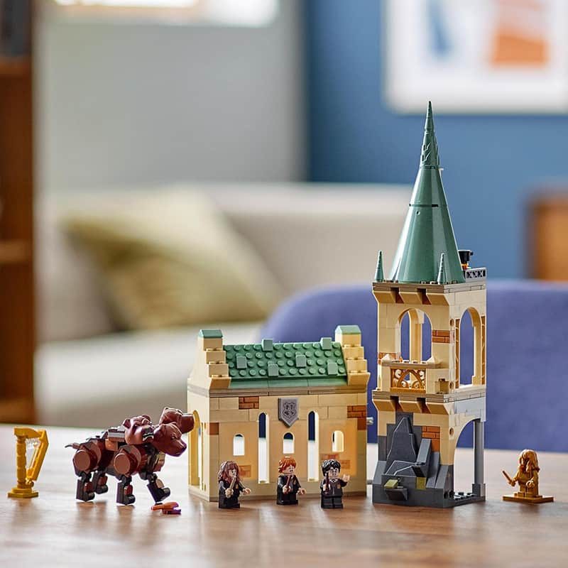 Lego Harry Potter Zweinstein Pluizige ontmoeting - Afbeelding 4
