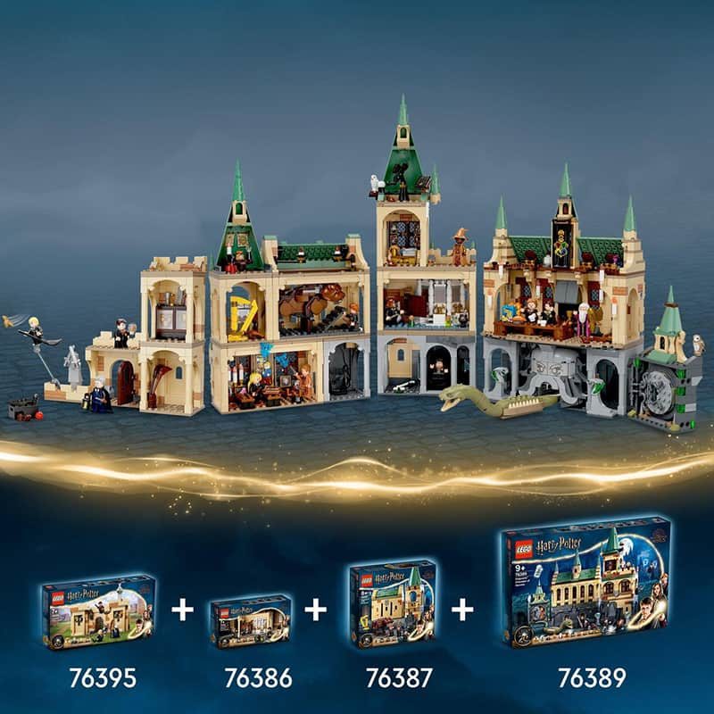 Lego Harry Potter Zweinstein Pluizige ontmoeting - Afbeelding 3