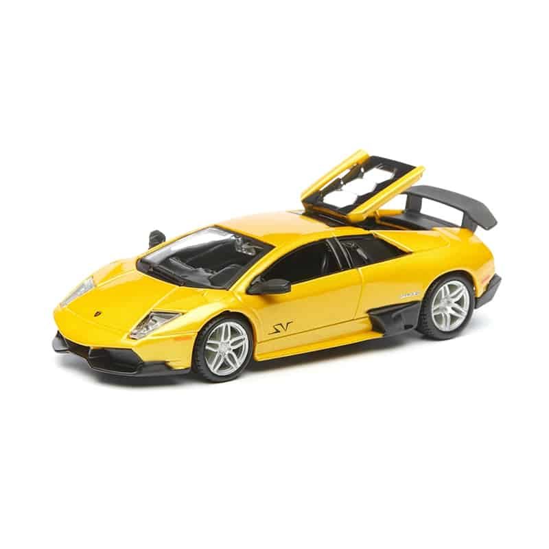 Burago Lamborghini Murcielago LP 670-4SV (schaal 1:24) geel