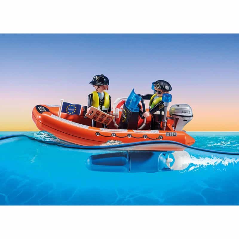 Playmobil Containerschip met douaneboot - Afbeelding 8