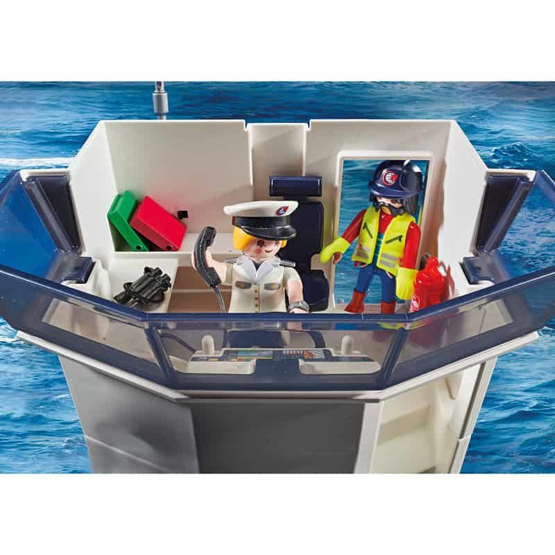 Playmobil Containerschip met douaneboot - Afbeelding 5