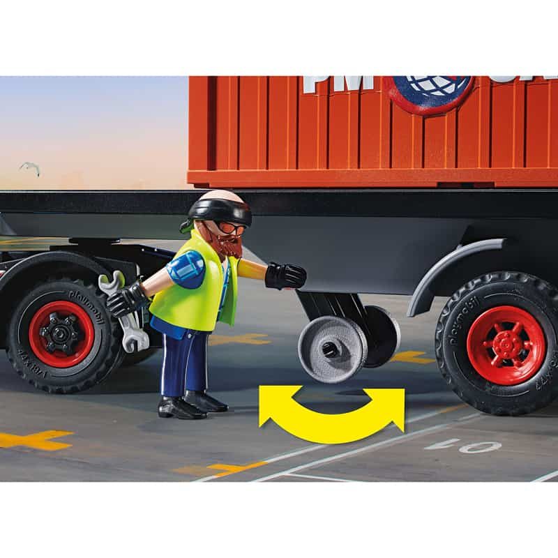 Playmobil Truck met aanhanger - Afbeelding 3