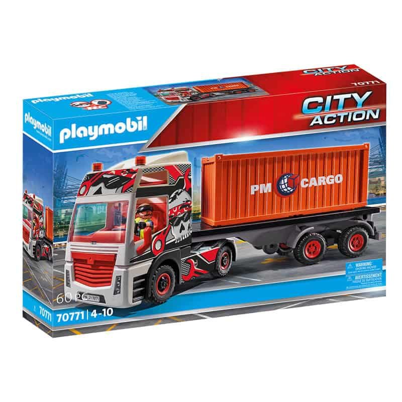 Playmobil Truck met aanhanger