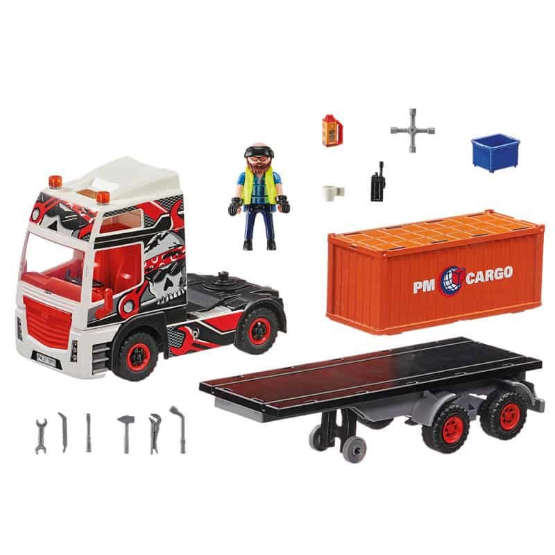 Playmobil Truck met aanhanger - Afbeelding 5