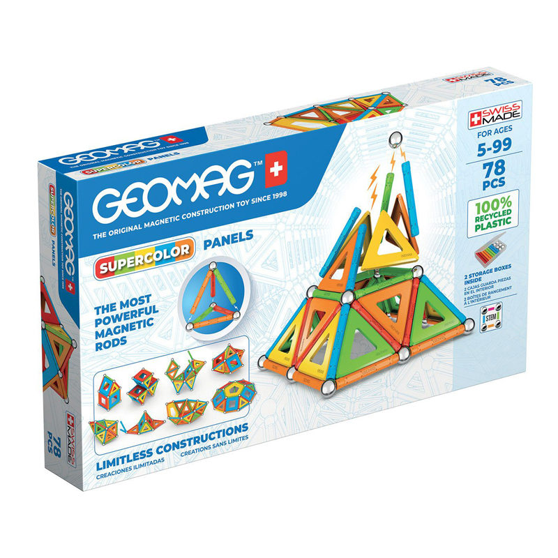 Geomag Super Color recycled (78 stuks)