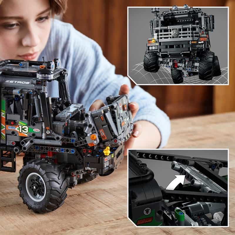Lego Technic 4x4 Mercedes-Benz Zetros Trial Truck - Afbeelding 6