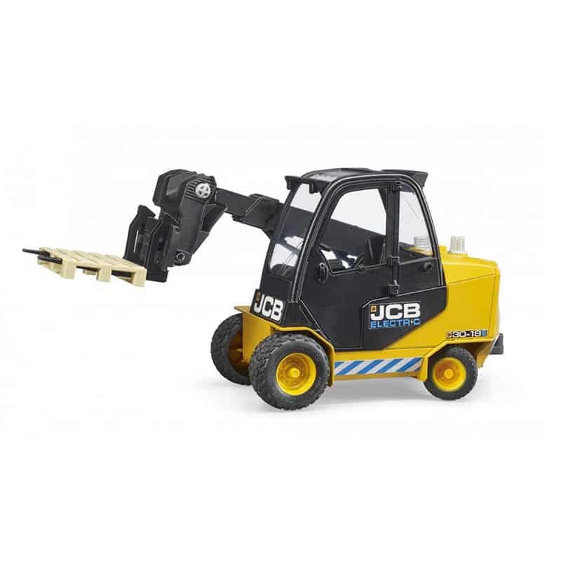 Bruder JBC Teletruck + pallet - Afbeelding 3