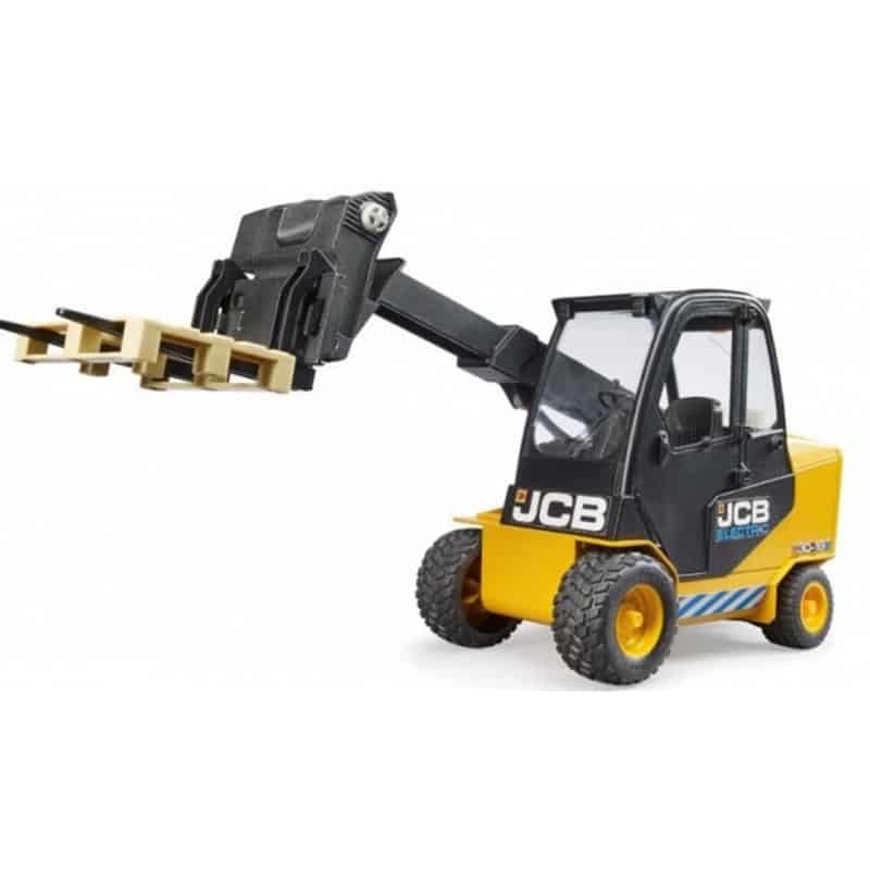 Bruder JBC Teletruck + pallet - Afbeelding 2