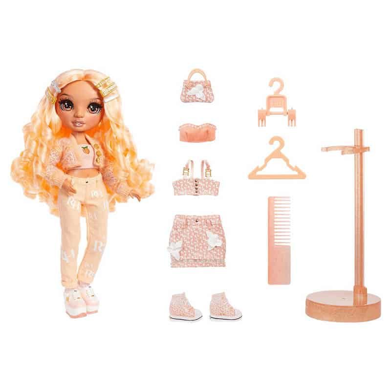 Fashion Doll Rainbow Peach - Georgia Bloom - Afbeelding 3