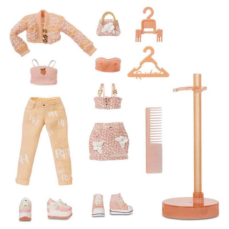 Fashion Doll Rainbow Peach - Georgia Bloom - Afbeelding 4